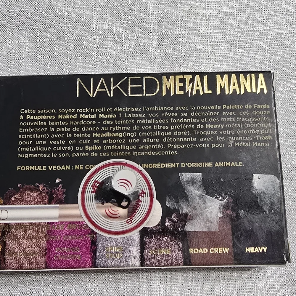 Urban Decay Naked Metal Mania Eyeshadow Palette